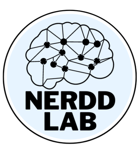 NERDD Lab Logo - Brain showing connections