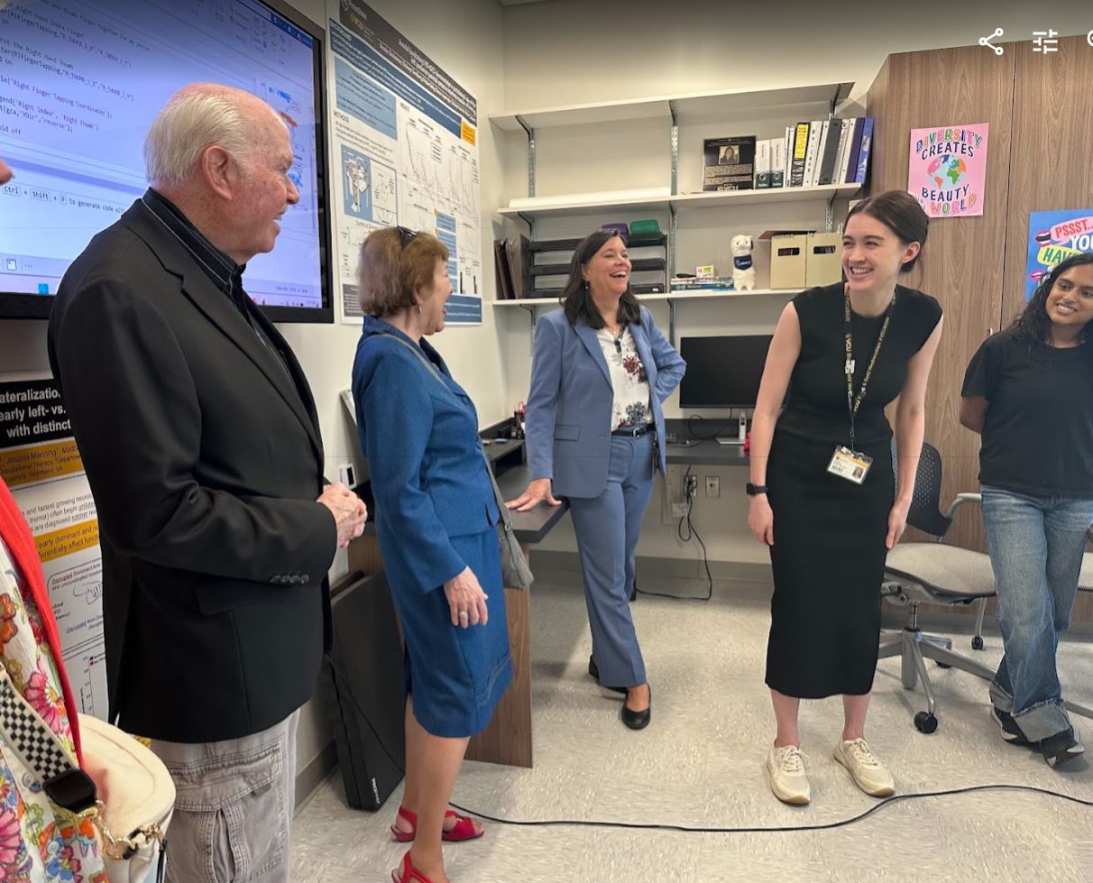Dalness visiting NERDD Lab